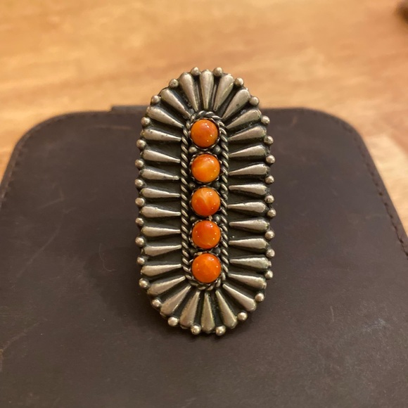 Jewelry - Sterling Silver and Spiny Oyster Ring